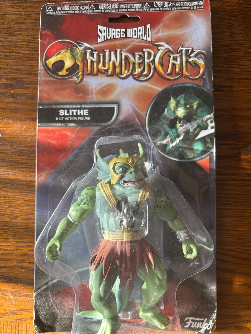 Funko Thundercats Slithe Green and Brown Figure
